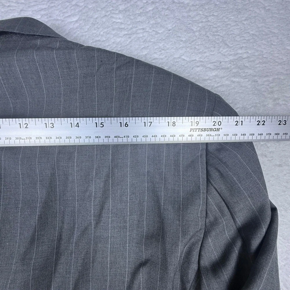 Ermenegildo Zegna Pinstripe Wool Blazer Sport Coat Made in Italy 58L/48L‎ US